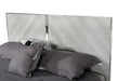 Alexa Italian Modern Grey Bed