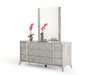 Alexa Italian Modern Grey Mirror