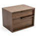 Amberlie - Modern Walnut Nightstand