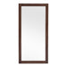 Amberlie - Modern Walnut Floor Mirror