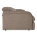 Ambler - Modern Brown Fabric Sofa w/ 2 Power Recliners