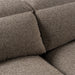 Ambler - Modern Brown Fabric Sofa w/ 2 Power Recliners