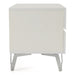 Angela - Italian Modern White Nightstand