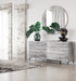 Aria - Italian Modern Multi Grey with texture Round Mirror