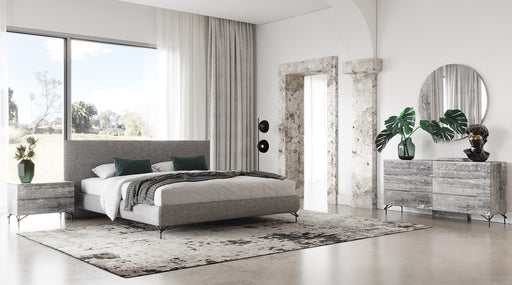 Aria - Italian Modern Multi Grey Q Bedroom Set