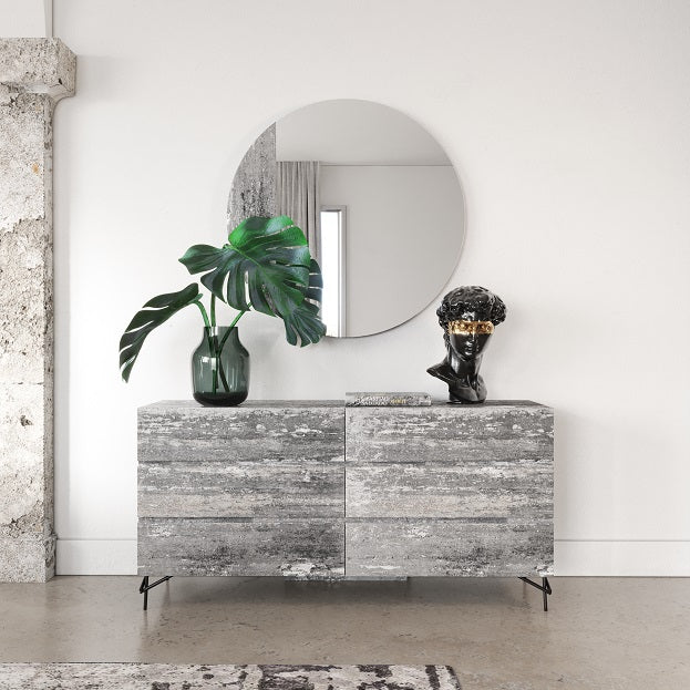 Aria - Italian Modern Multi Grey Q Bedroom Set