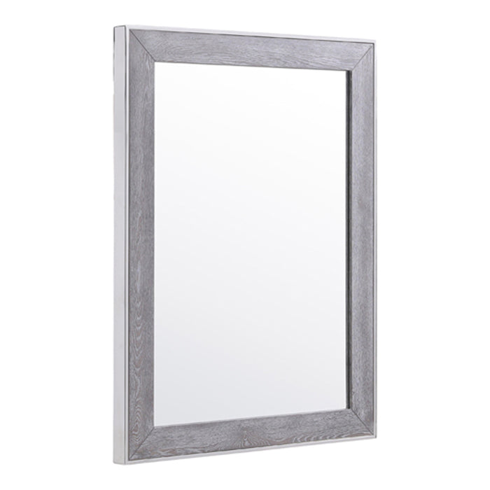 Arlene Modern Grey Elm Mirror