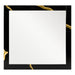Aspen - Modern Black Large Mirror