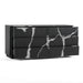Aspen - Modern Matte Brown Ash & Silver Dresser