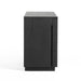 Aspen - Modern Matte Brown Ash & Silver Dresser
