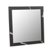 Aspen - Modern Matte Brown Ash & Silver Mirror