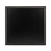 Aspen - Modern Matte Brown Ash & Silver Mirror