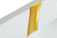 Aspen Modern White Mirror