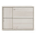 Asus - Italian Modern White Washed Oak Nightstand