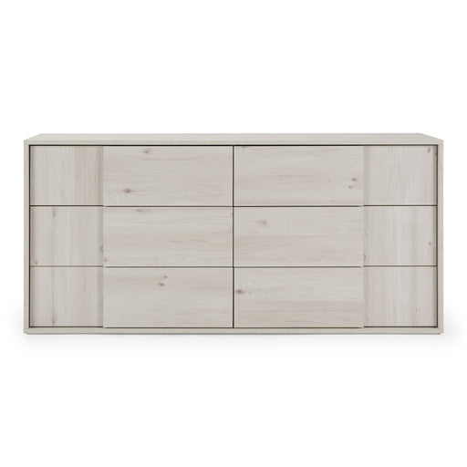 Asus - Italian Modern White Washed Oak Dresser