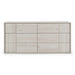 Asus - Italian Modern White Washed Oak Dresser