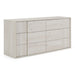 Asus - Italian Modern White Washed Oak Dresser