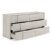 Asus - Italian Modern White Washed Oak Dresser