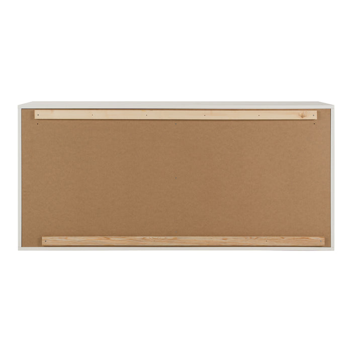 Asus - Italian Modern White Washed Oak Dresser