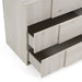 Asus - Italian Modern White Washed Oak Dresser