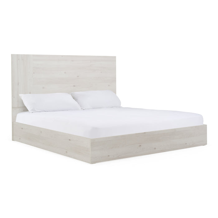 Asus - Modern Italian White Bed