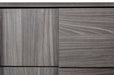 Asus - Italian Modern Elm Grey Dresser