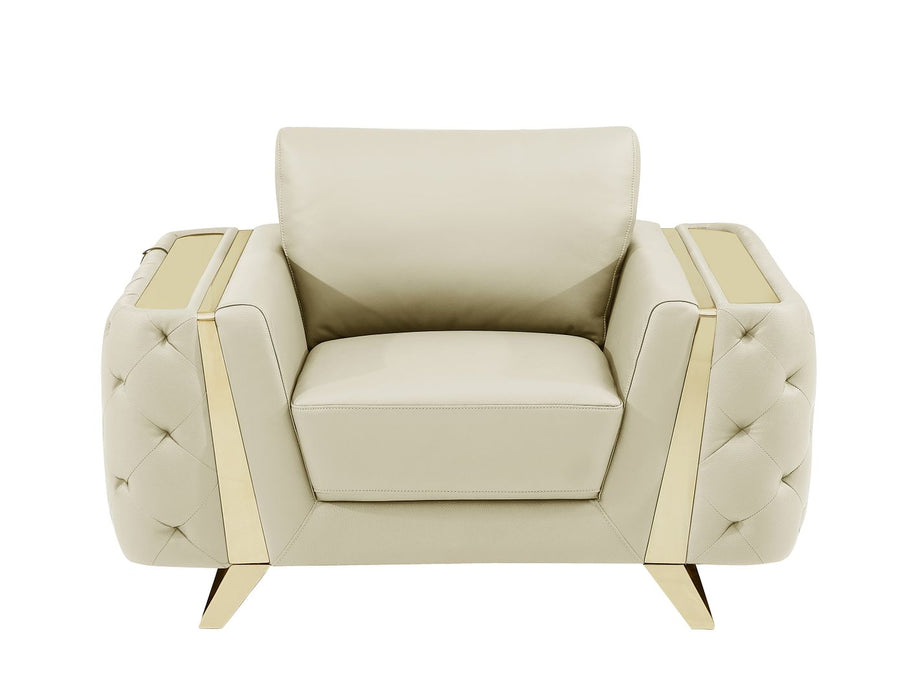 DivanItalia 1050 Accent Chair | Italian Leather