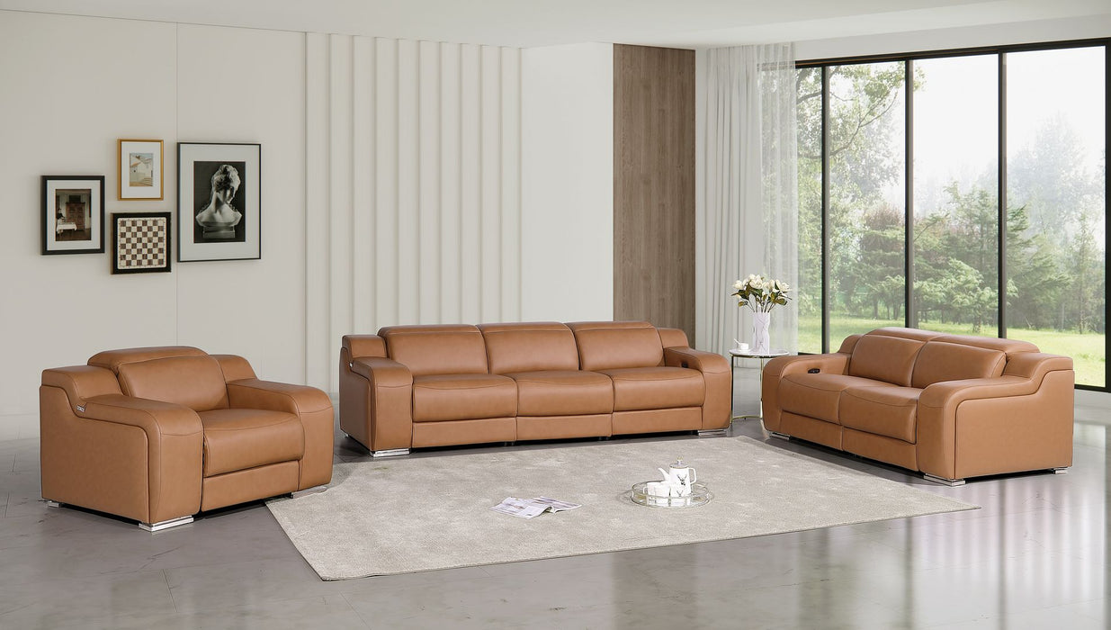 DivanItalia 1116 3-Piece Set Cognac