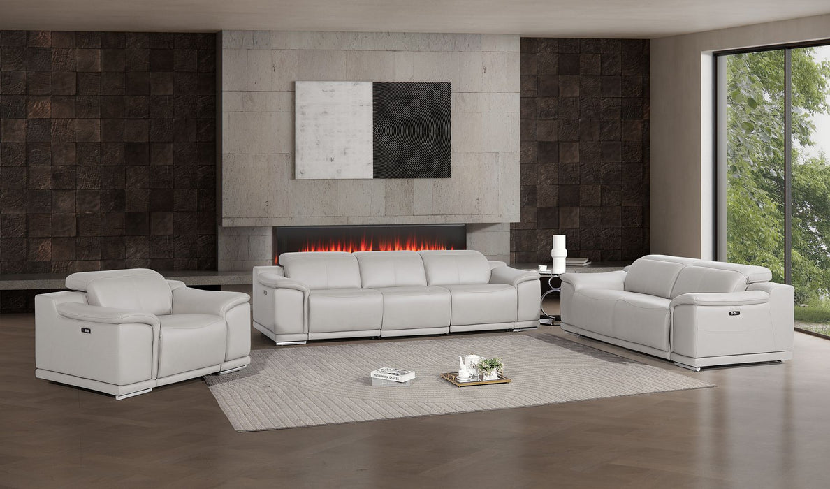 2679 3-Piece Reclining Set - Light Grey