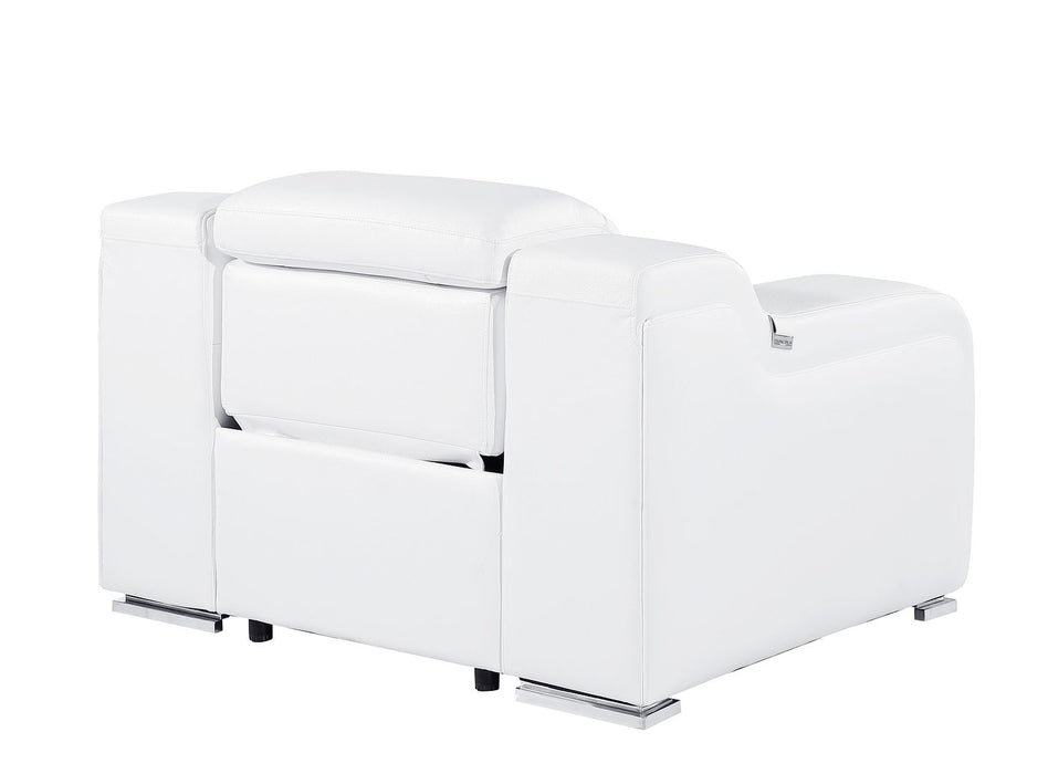 Global United 6111 Power Reclining Chair | Genuine Leather