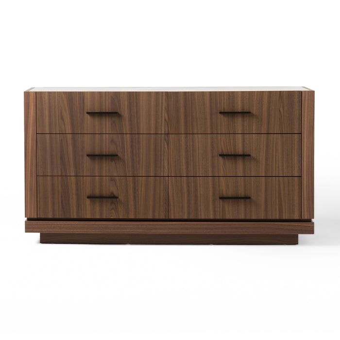 Bailey- Modern Walnut Dresser