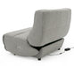 Basil - Modern Grey Fabric Large Electric Recliner Chair