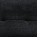 Basil - Modern Black Fabric Small Electric Recliner Chair