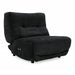 Basil - Modern Black Fabric Small Electric Recliner Chair