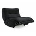 Basil - Modern Black Fabric Small Electric Recliner Chair