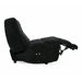 Basil - Modern Black Fabric Small Electric Recliner Chair
