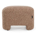 Bates - Modern Brick Fabric Accent Chair + Ottoman