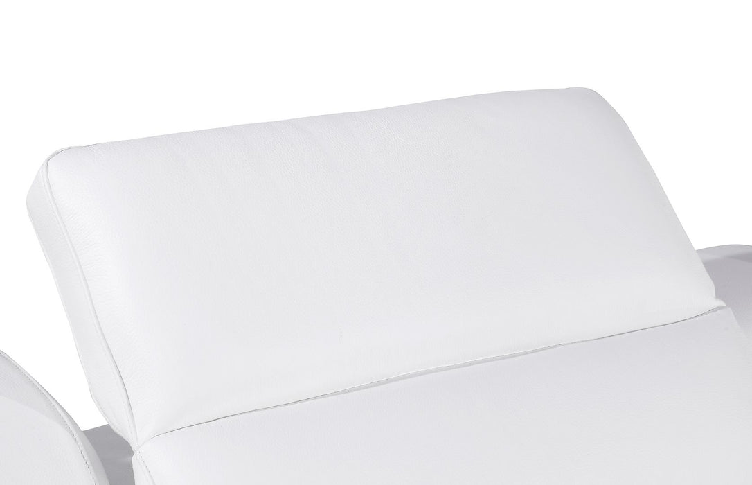 Global United 6111 2-Piece Reclining Set | Genuine Leather