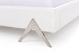 Candid Modern White Bed