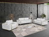 1050 Power Recliner - White