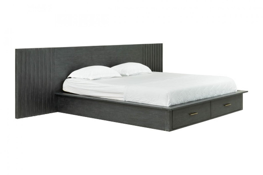 Manchester- Contemporary Dark Grey Bedroom Set