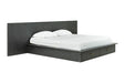 Manchester- Contemporary Platform Dark Grey EK Bed