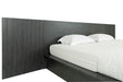 Manchester- Contemporary Platform Dark Grey EK Bed