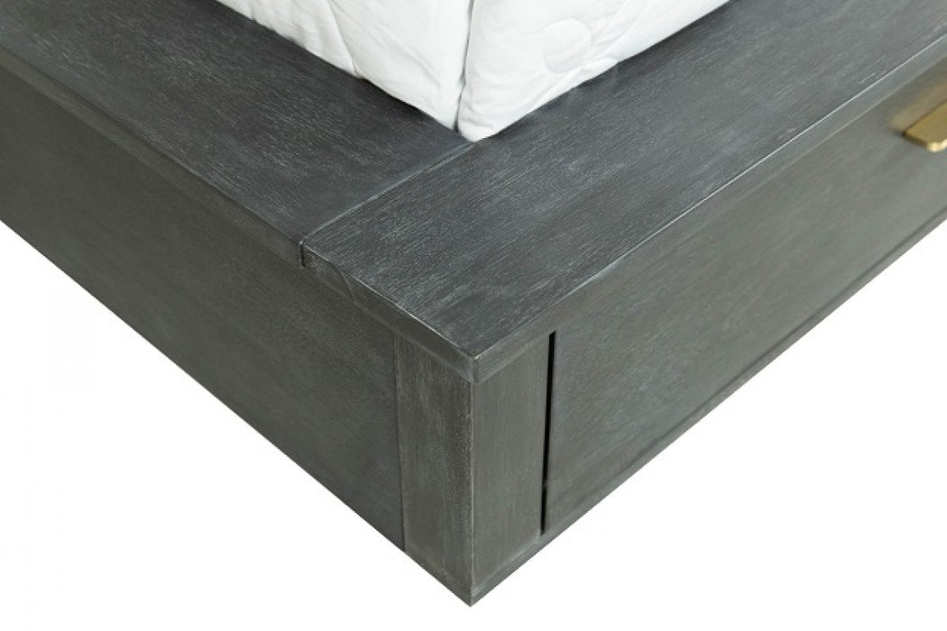 Manchester- Contemporary Dark Grey Bedroom Set