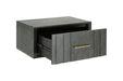 Manchester- Contemporary Dark Grey Nightstand