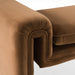 Bentley - Modern Brown Velvet Bench