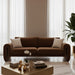 Bentley - Modern Brown Velvet Sofa