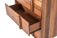 California King Berlin - Modern Walnut Bed