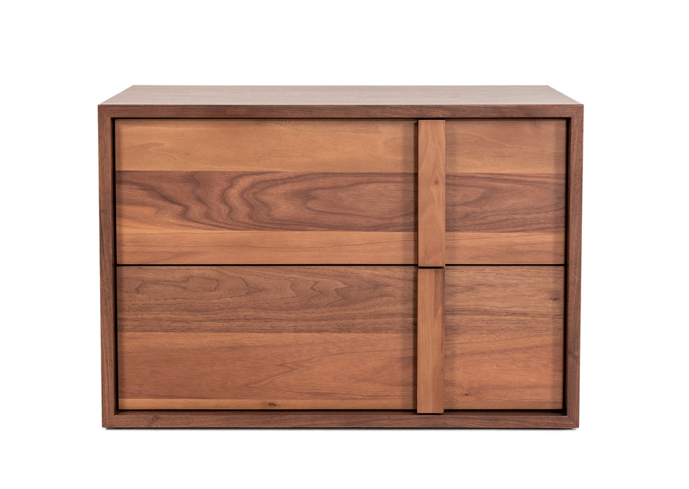 Queen Berlin - Modern Walnut Bedroom Set
