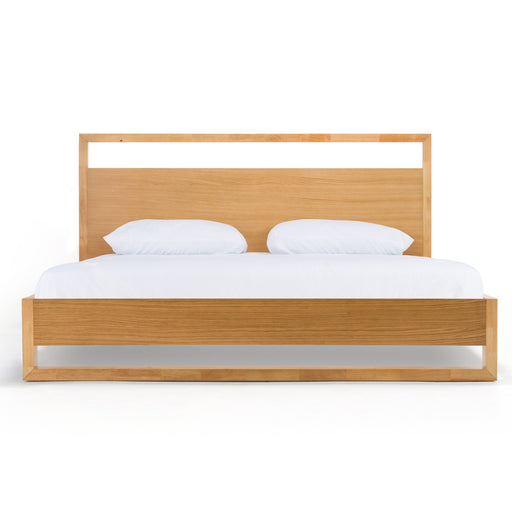 Berlin - Modern Natural Oak Bed